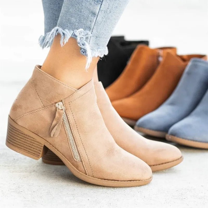 Leah Comfortabele Orthopedische Leren Boots