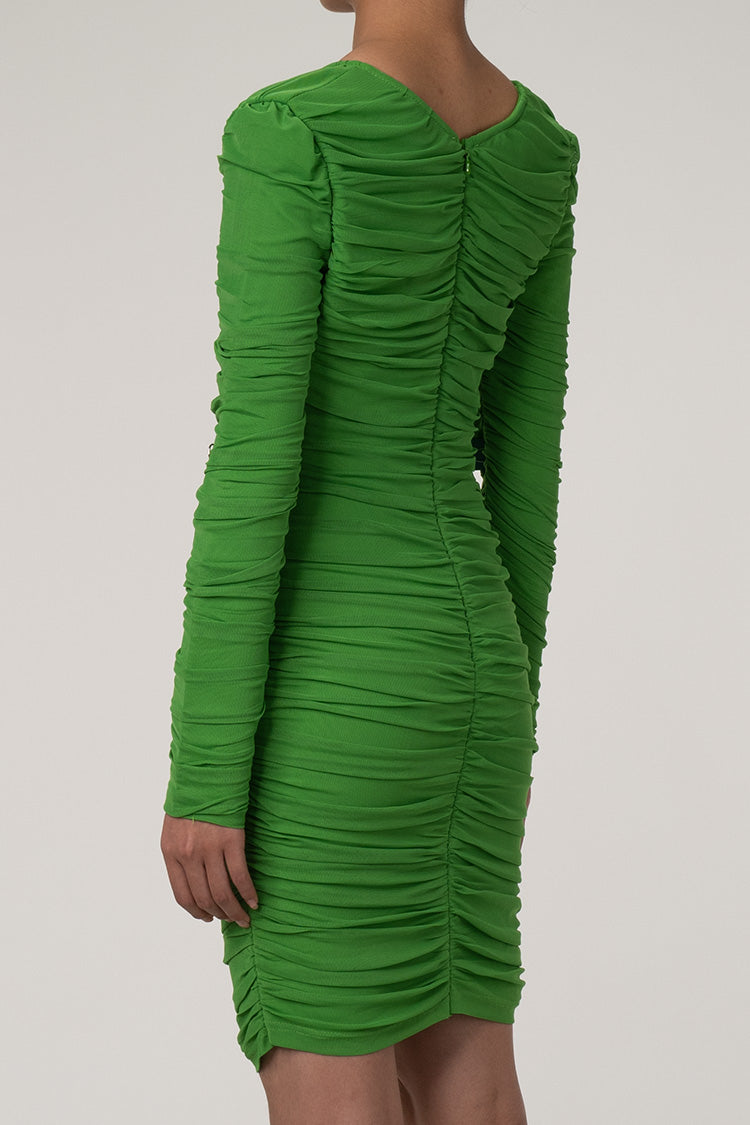 Eva Bodycon Mesh Mini Jurk