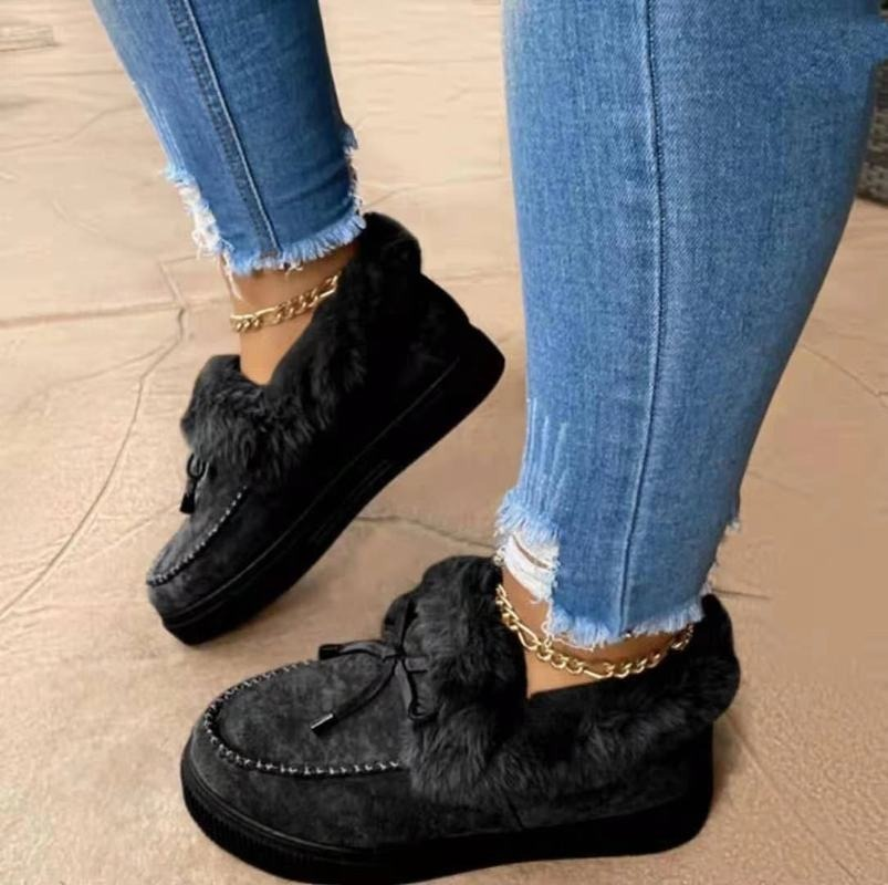 Eline Comfortabele Winterinstappers met Luxe Bontvoering