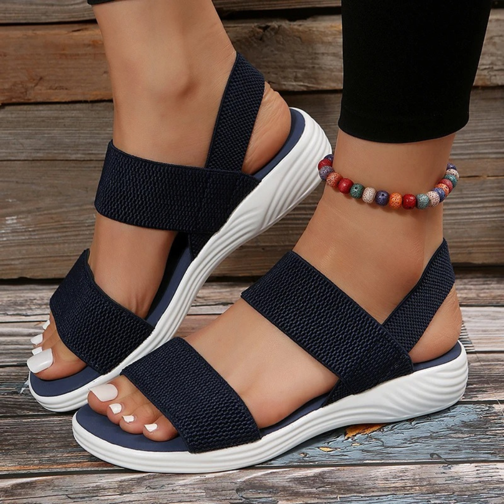 Valeria Comfortable Leather Orthopedic Sandals – Supportive & Stylish