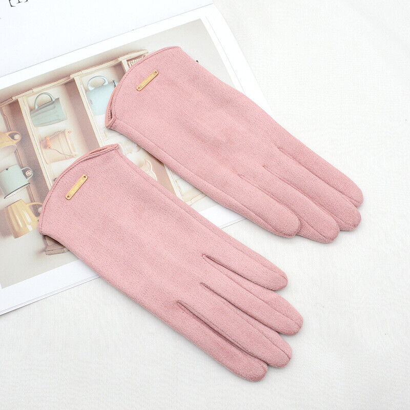 Dorine Elegante Suède Handschoenen met Cashmere Voering