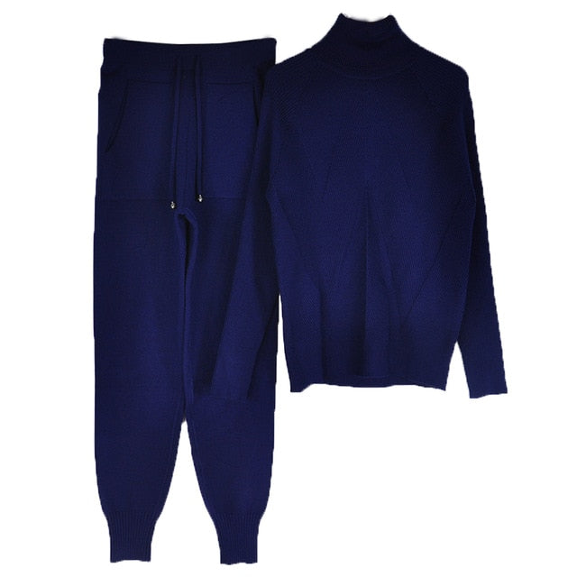 Andrea - Luxe comfortabele sweater en broekenset