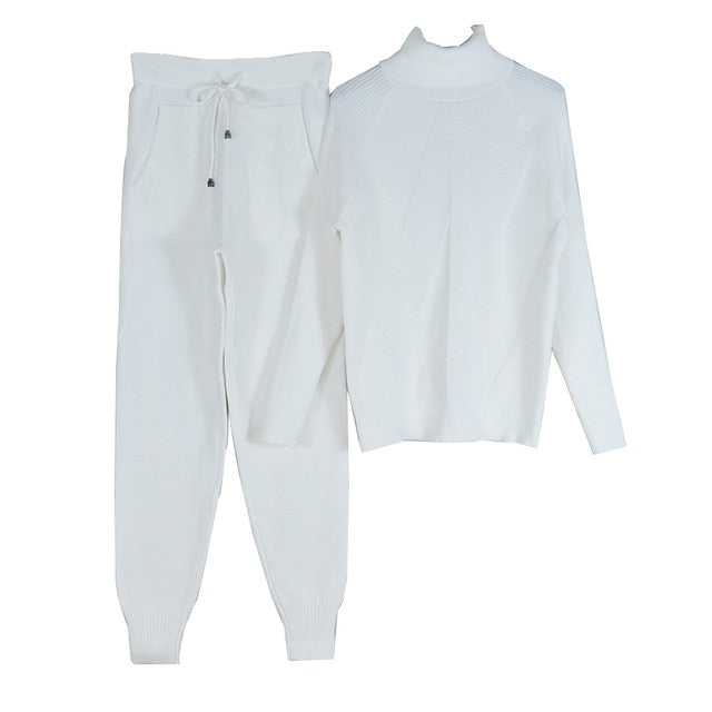 Andrea - Luxe comfortabele sweater en broekenset