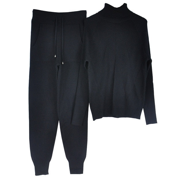 Andrea - Luxe comfortabele sweater en broekenset