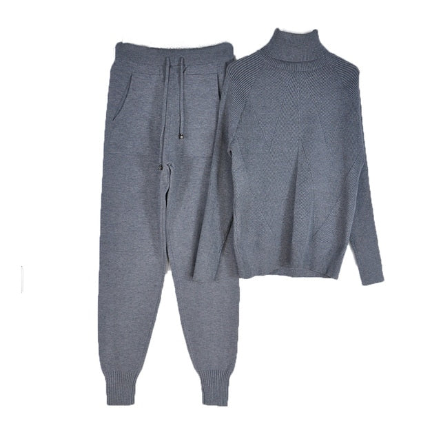 Andrea - Luxe comfortabele sweater en broekenset