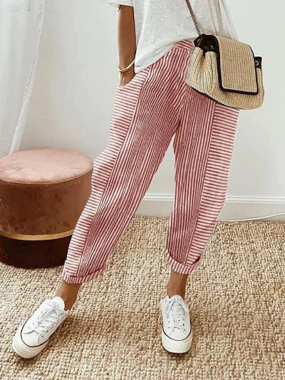 Sienna Luxe Linnen Broek – Stijlvol & Comfortabel