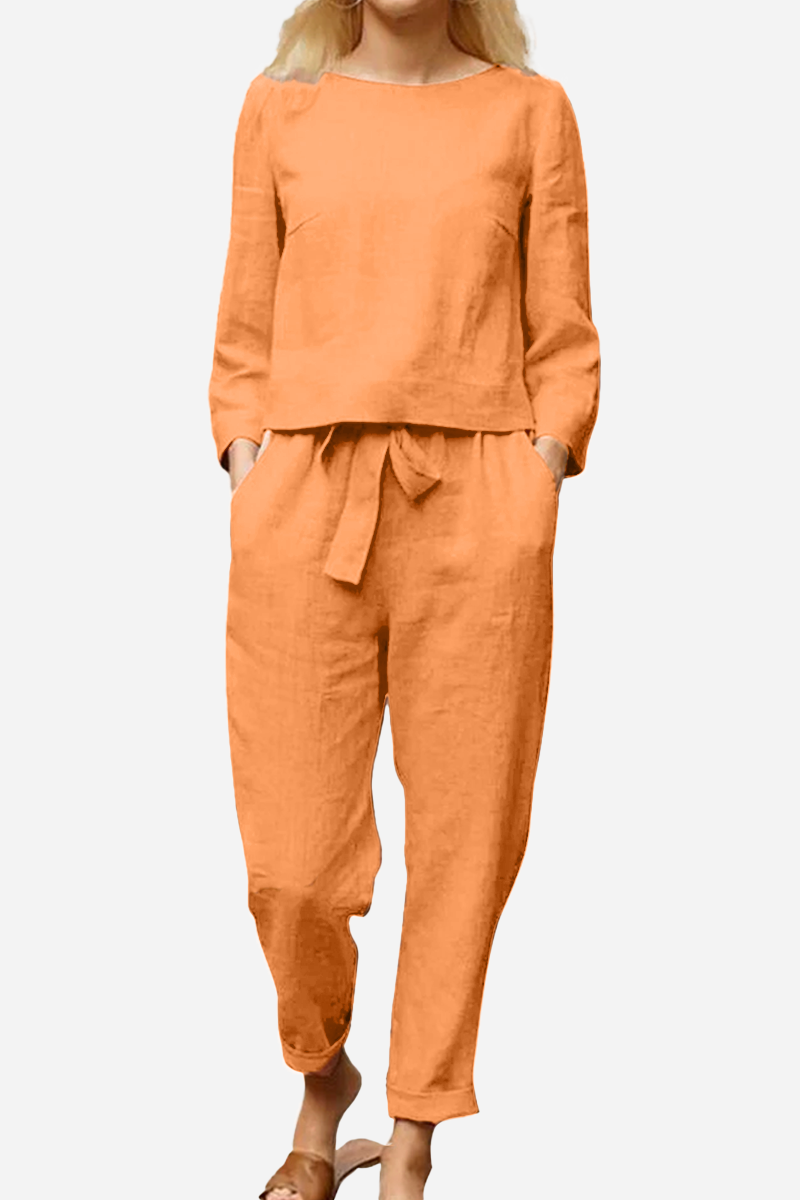 Emma - Luxe Linnen Two-Piece Set