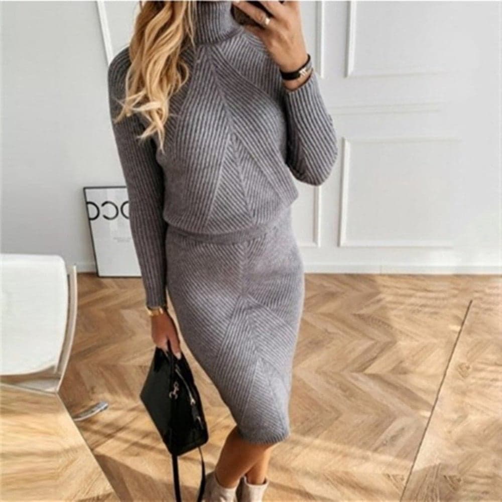 Valérie – Elegant Knitted Dress