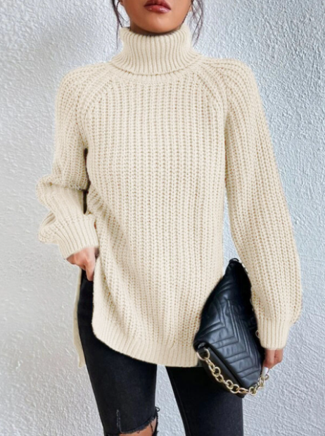 Rosella – Elegante Gebreide Coltrui voor Stijl en Warmte