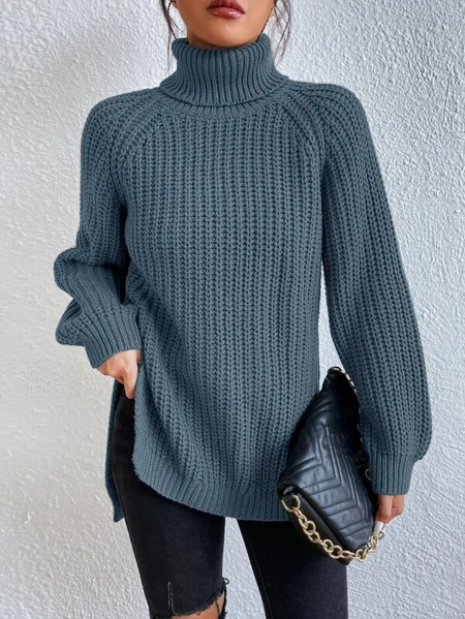 Rosella – Elegante Gebreide Coltrui voor Stijl en Warmte