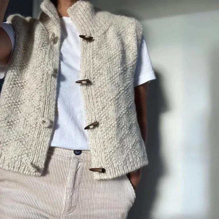 Isabella - Luxe Sleeveless Cardigan