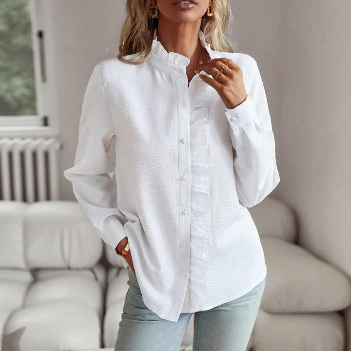 Jennie Elegante Zijden Blouse voor Elke Gelegenheid