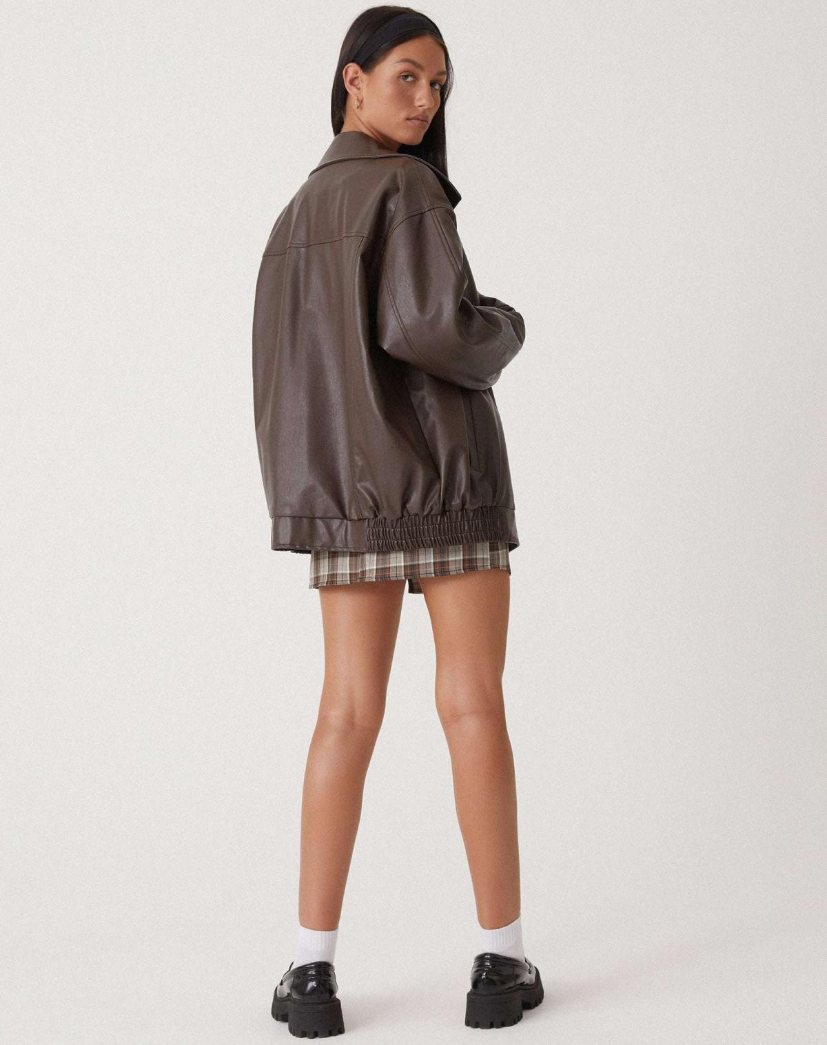 Lara Oversized Leren Jas