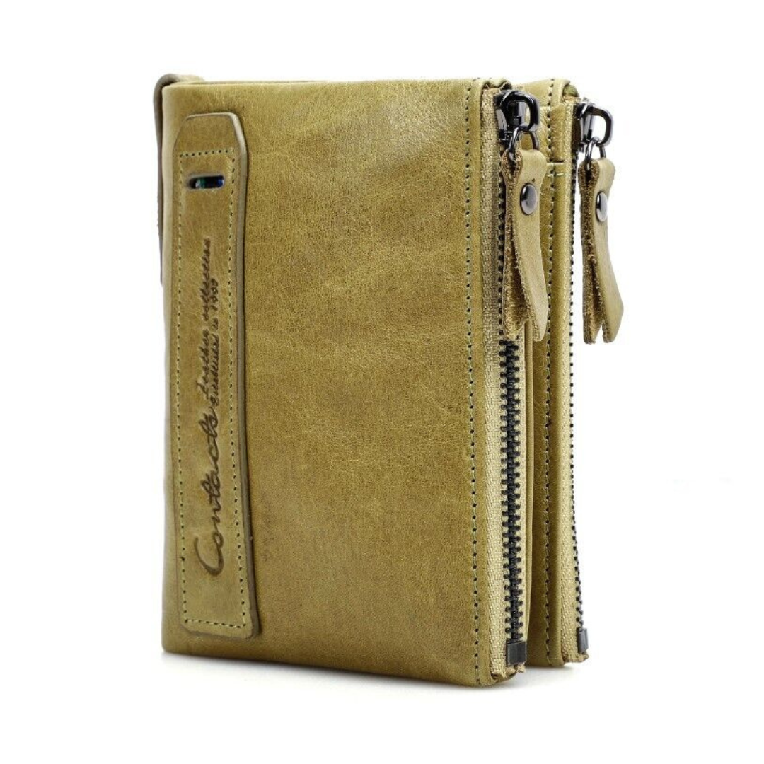 Luna Dubbele Rits Portemonnee | Compact en Elegant