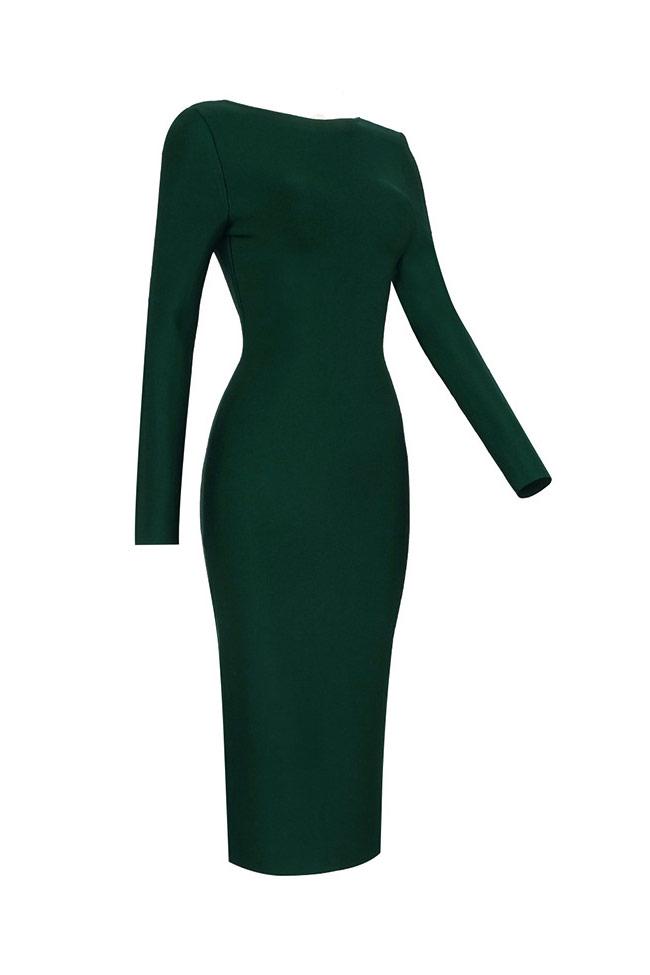 Livia Elegante Cocktail Midi Jurk