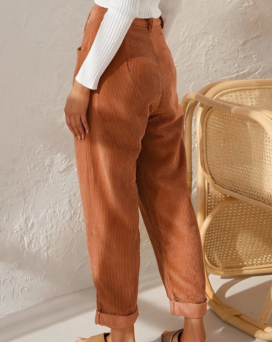 Sophia Luxe High-Waisted Pantalon – Elegant & Tijdloos