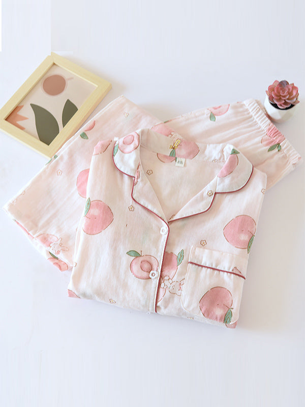 Mila Luxe Cotton Pajama Set