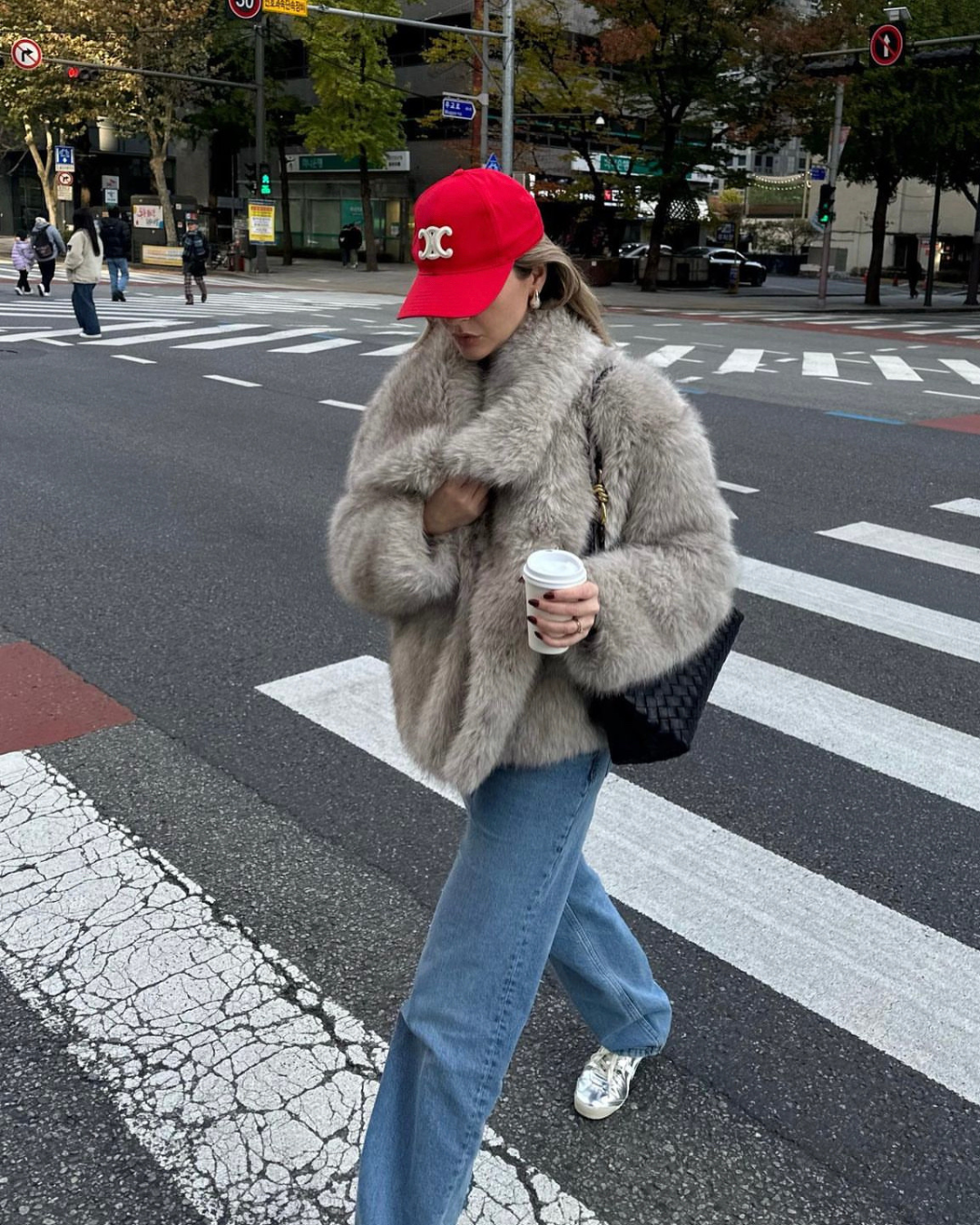 Sophia Vegan Faux Fur Jas