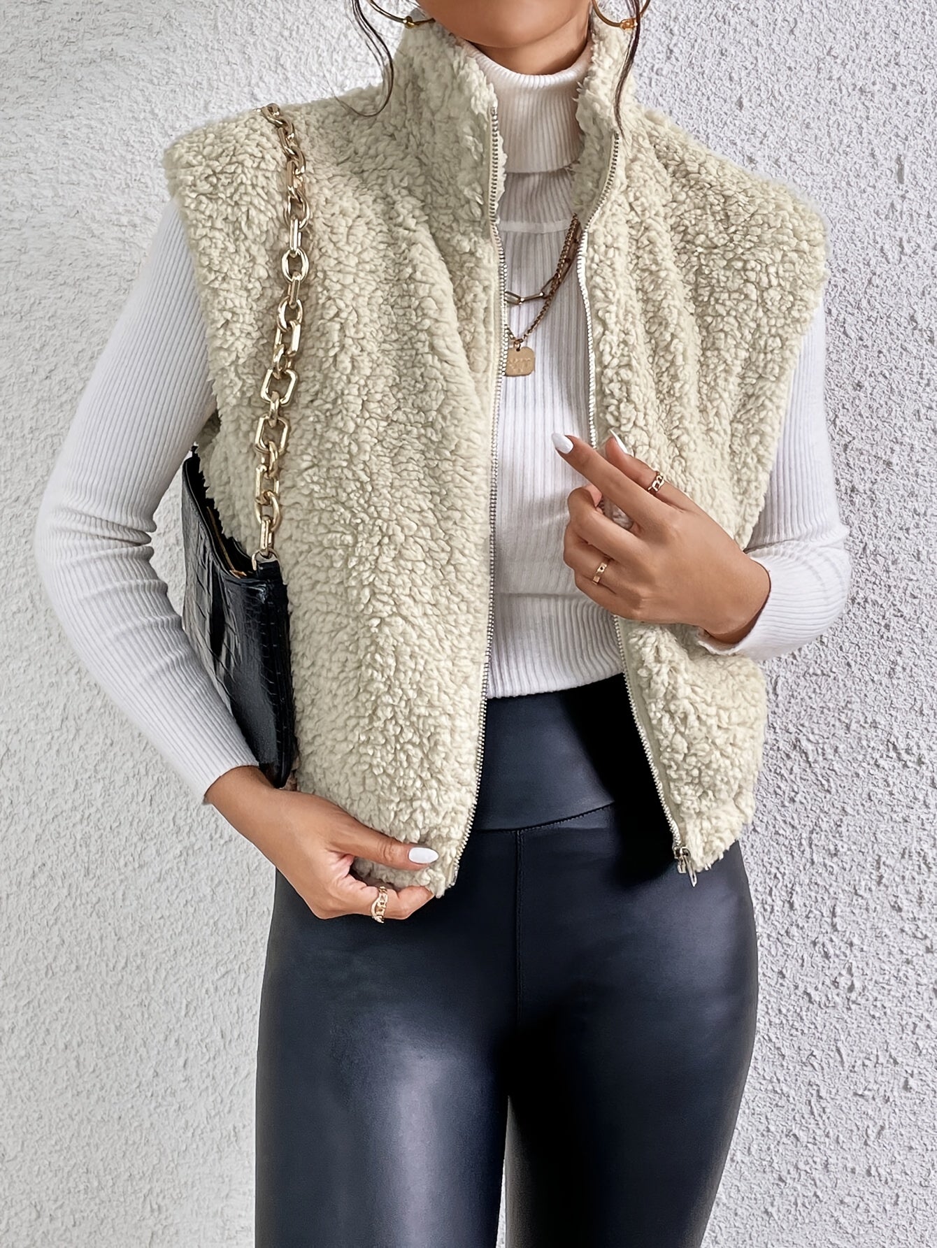 Eva Soft Teddy Gilet