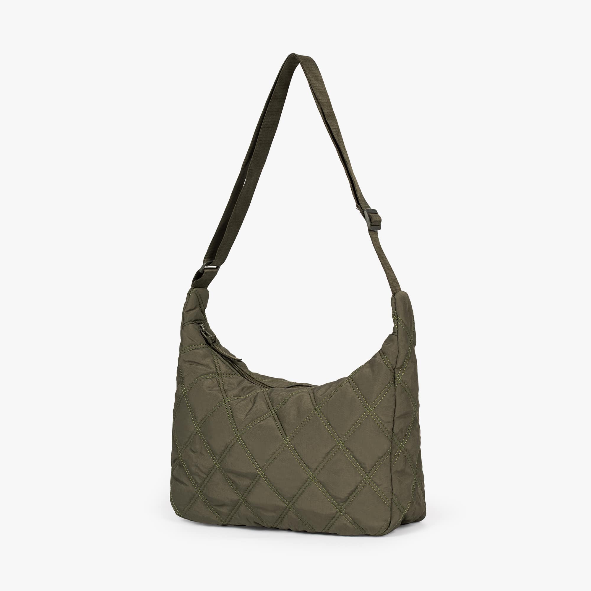 Zafira's Luxe Quilted Puffer Bag - Stylish and Spacious Shoulder Bag with Adjustable Strap for Ultimate Comfort