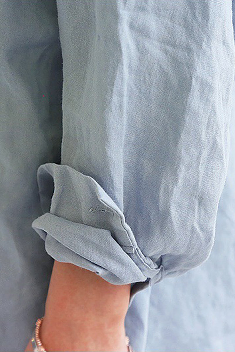 Olivia – Luxe Breathable Linen Shirt with Relaxed Fit
