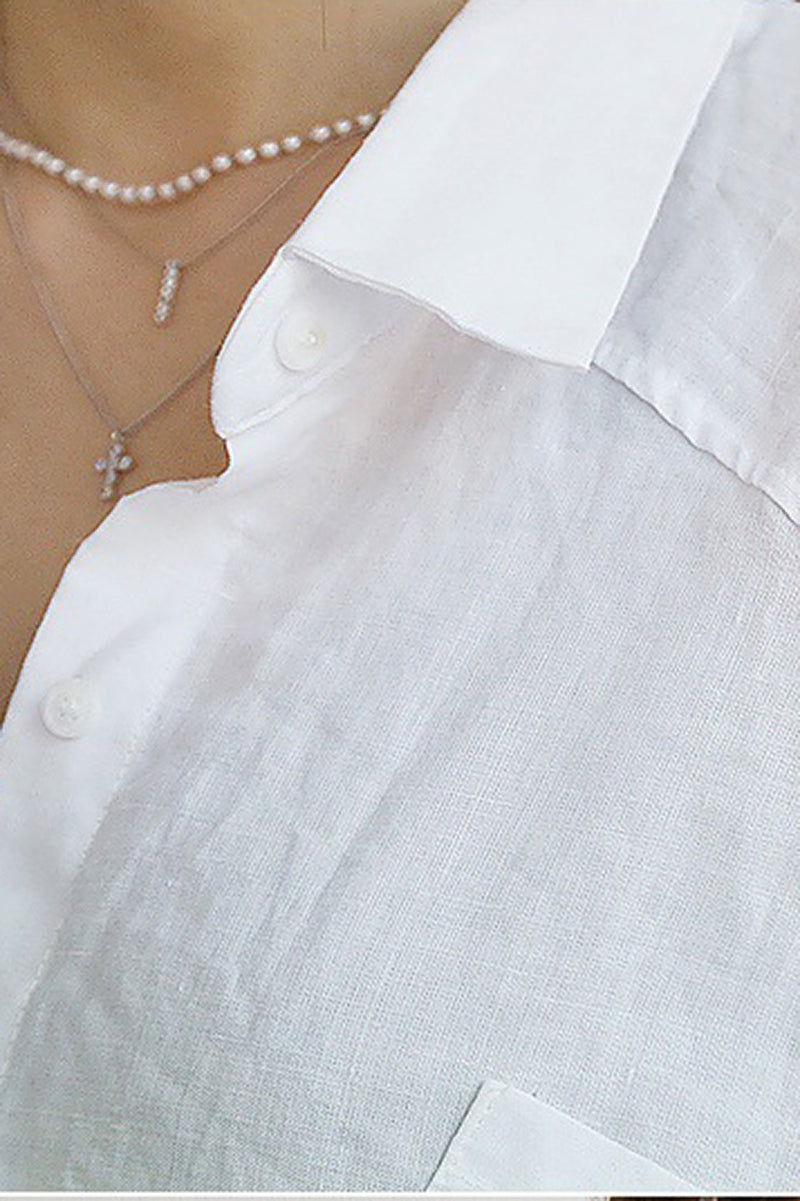 Olivia – Luxe Breathable Linen Shirt with Relaxed Fit
