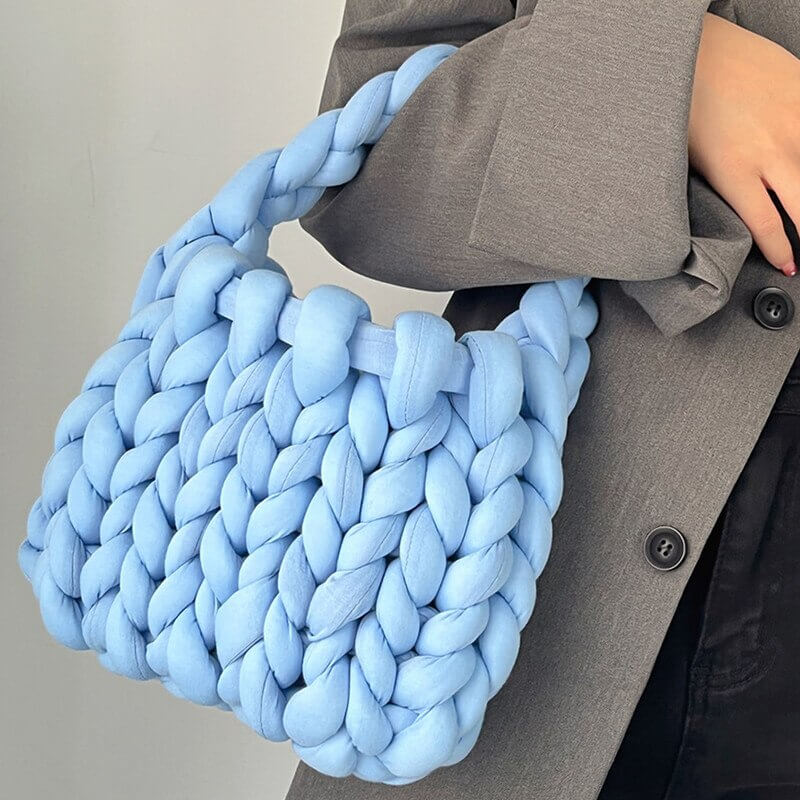 Mini Chunky Knitted Handbag