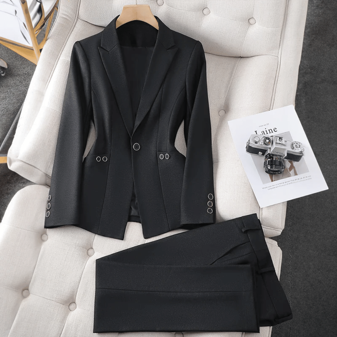 Amélie | Elegante Blazer Set met Slim-Fit Design