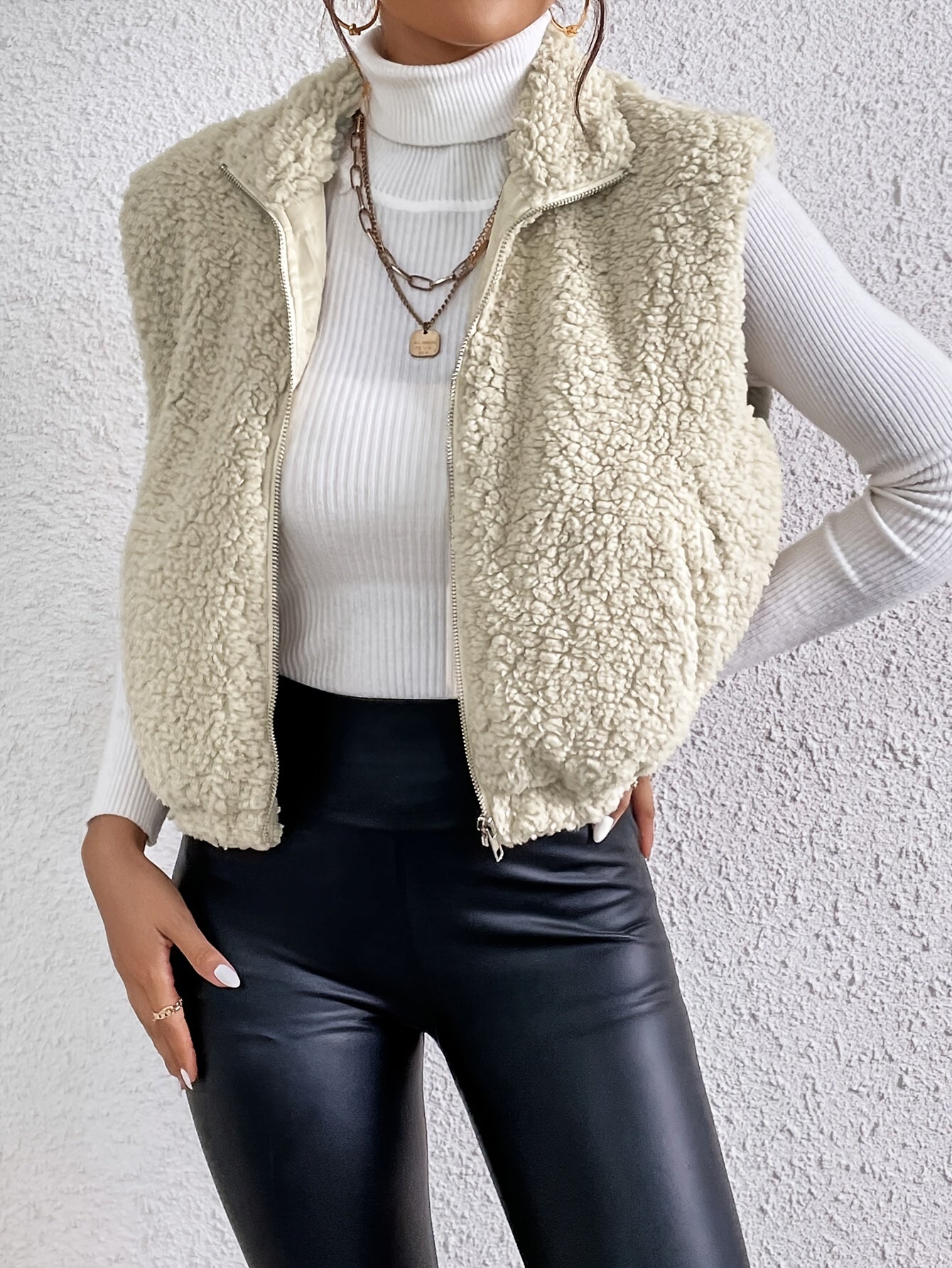 Eva Zachte Teddy Gilet