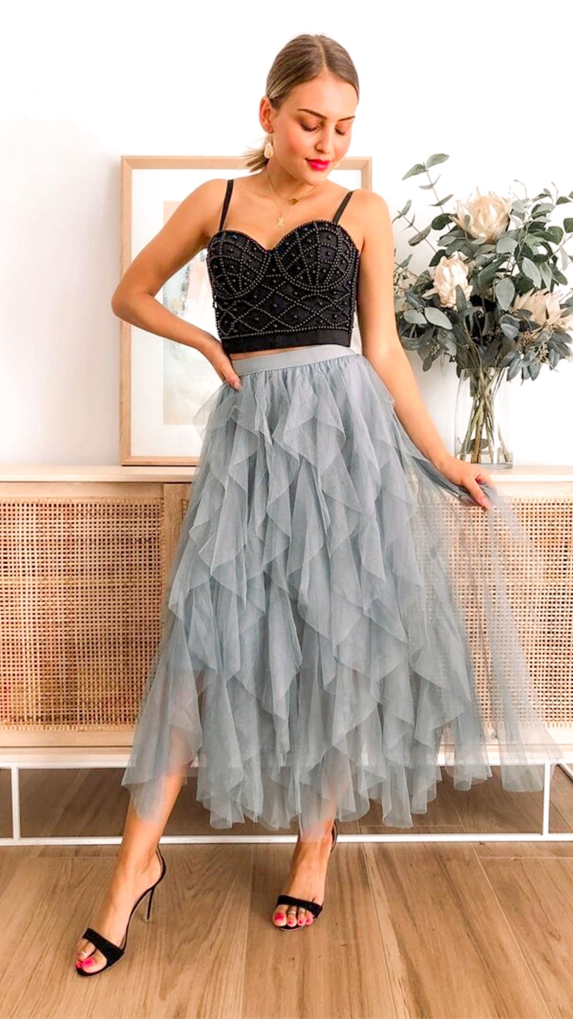 Ella Luxe Zachte Tulle Rok