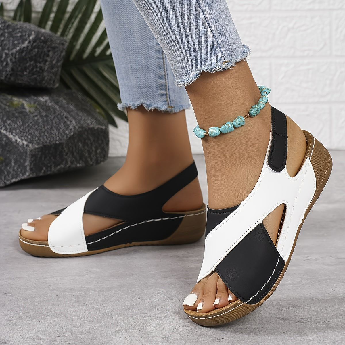 Claire Comfortable Leather Orthopedic Sandals