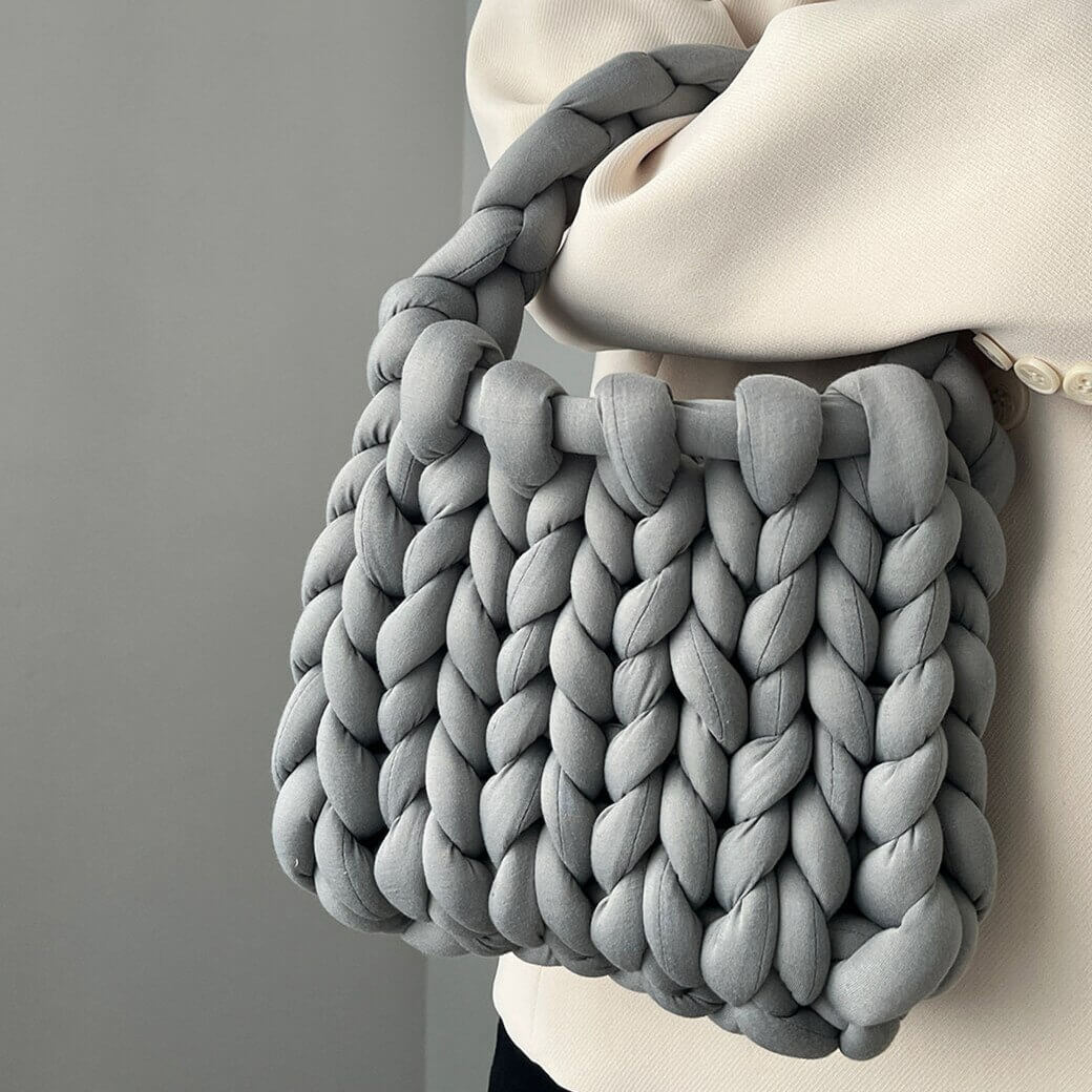 Mini Chunky Knitted Handbag