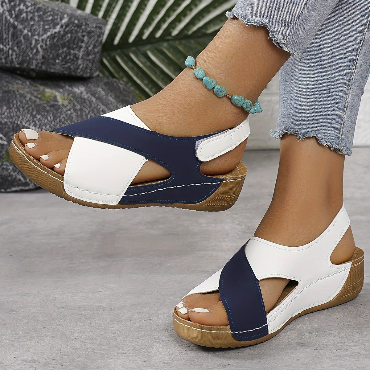 Claire Comfortable Leather Orthopedic Sandals