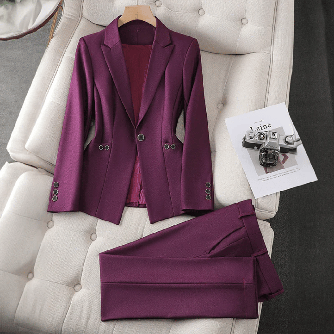 Amélie | Elegante Blazer Set met Slim-Fit Design