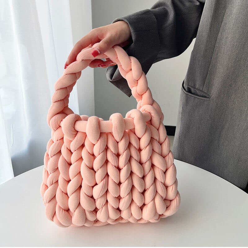 Mini Chunky Knitted Handbag