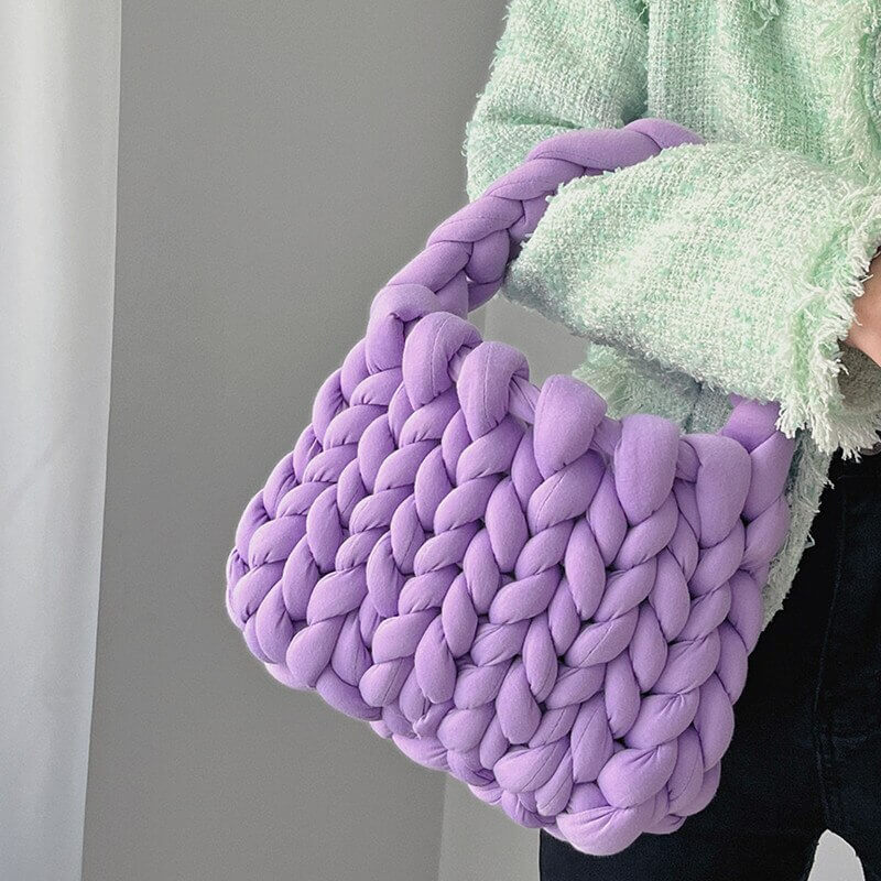 Mini Chunky Knitted Handbag