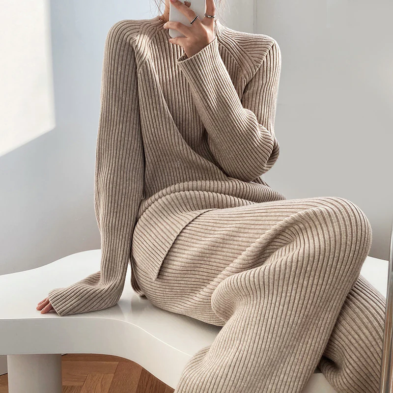 Amara - Elegant Knitted Set for Ultimate Comfort and Style