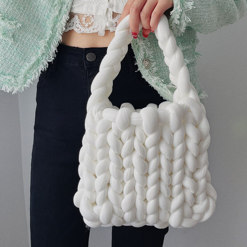 Mini Chunky Knitted Handbag