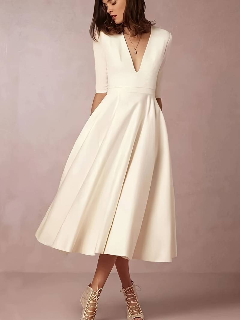 Isabelle Luxe Maxi Dress – Elegant & Airy