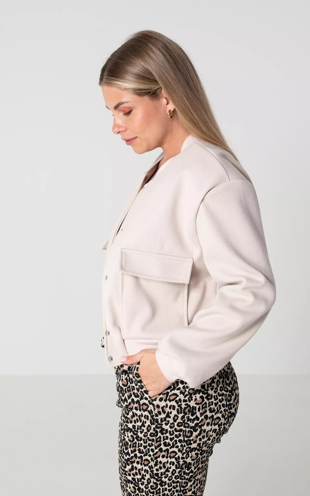 Lotte's Luxe Bomber Jacket