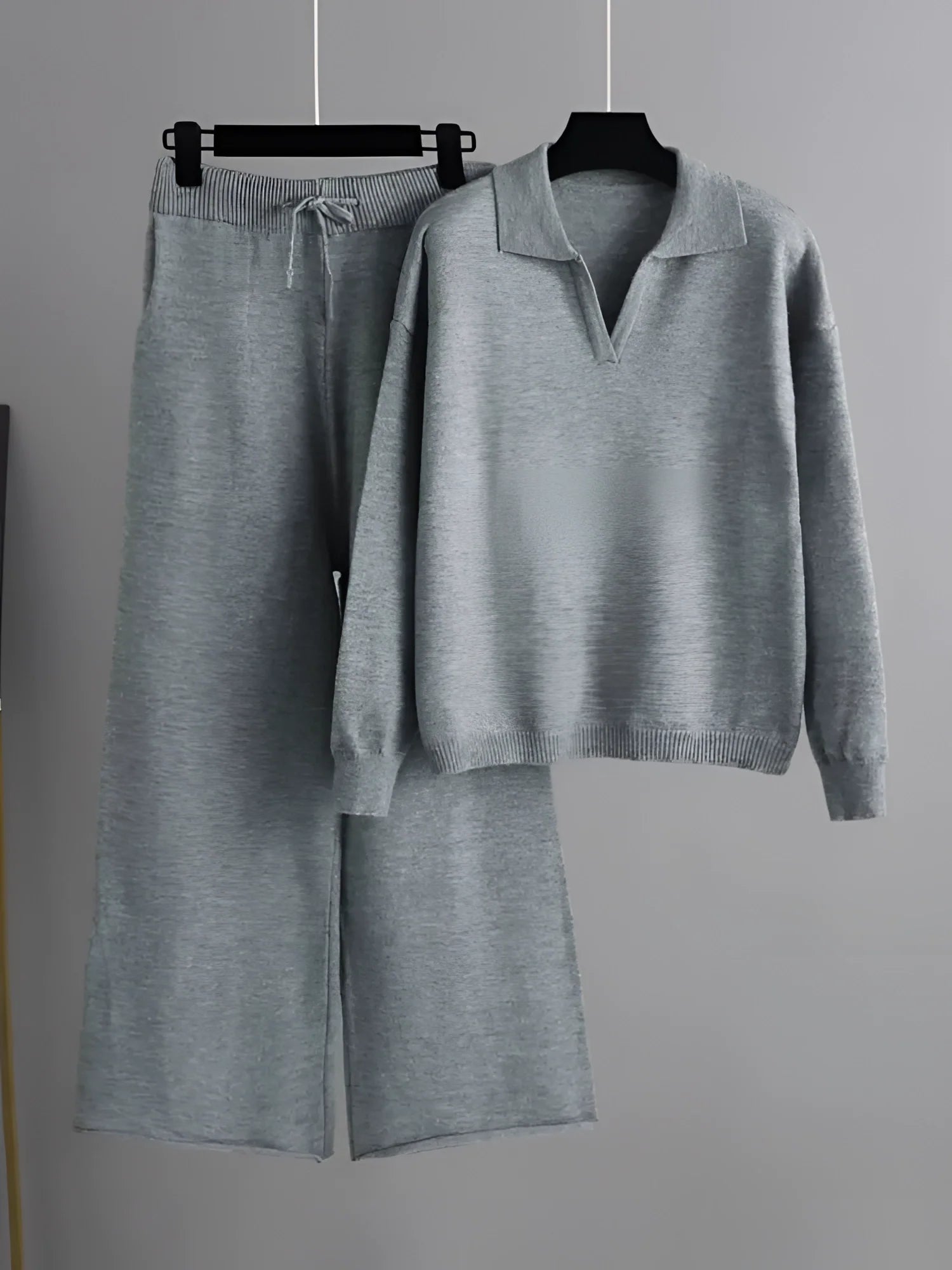 Luxe Cashmere Loungewear Set – Sweater & Pants
