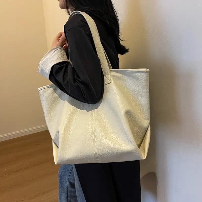 Zafira's Exquisite Vegan Leather Tote Bag for Every Day