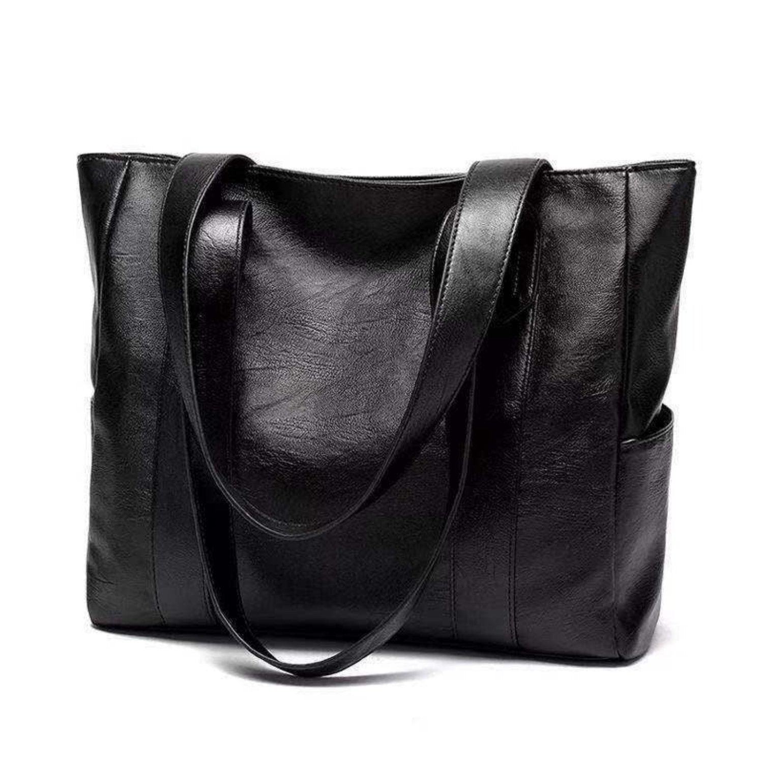 Emma Luxe Vintage Leather Shoulder Bag - Timeless Elegant and Practical Accessory