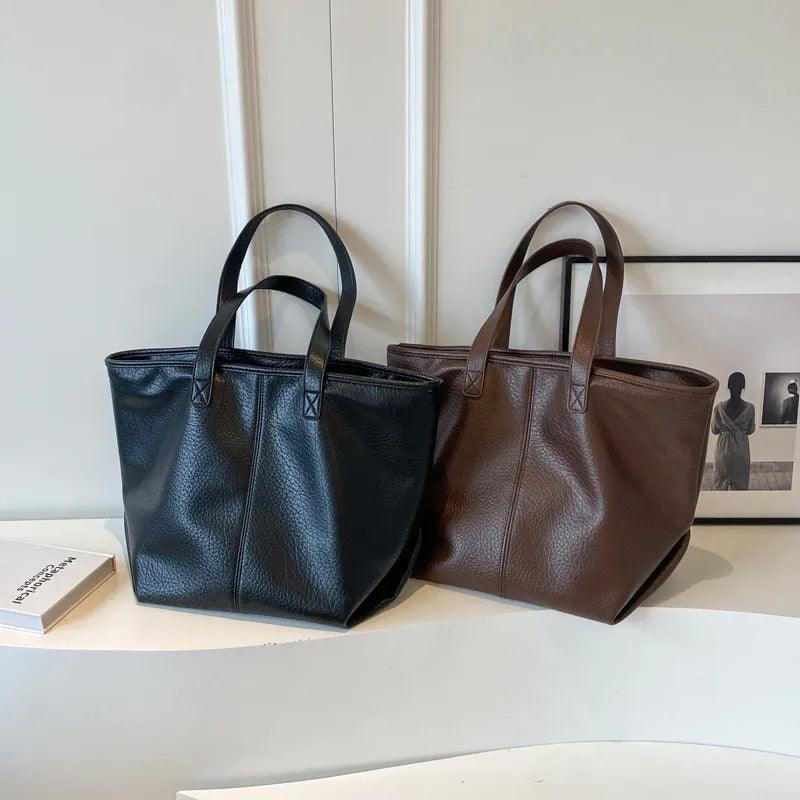 Zafira's Exquisite Vegan Leather Tote Bag for Every Day