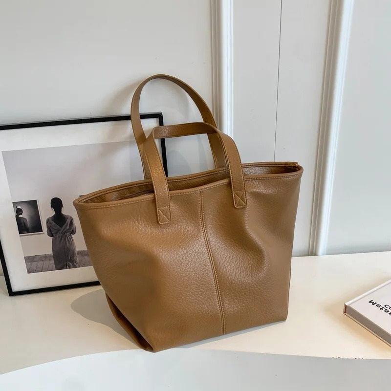 Zafira's Exquisite Vegan Leather Tote Bag for Every Day