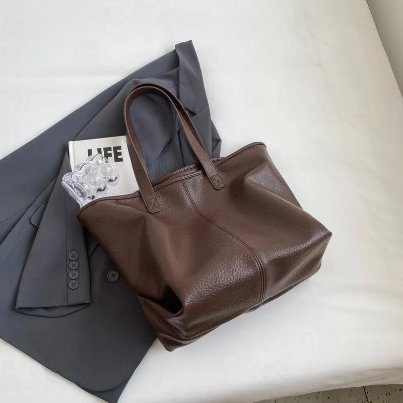 Zafira's Exquisite Vegan Leather Tote Bag for Every Day