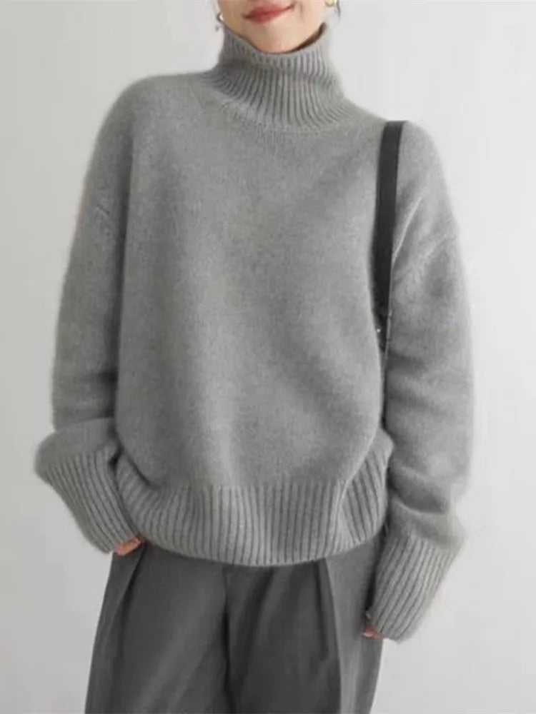 Celeste – Luxe Knitted Turtleneck