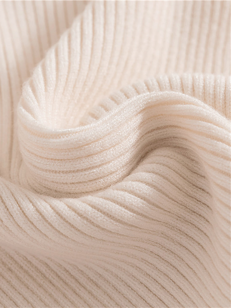 Emma Luxe Cotton and Wool Turtleneck