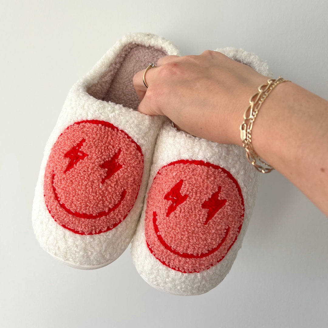 Jade Luxe Emoji Slippers - Comfortabele en Stijlvolle Loungewear voor Elke Dag