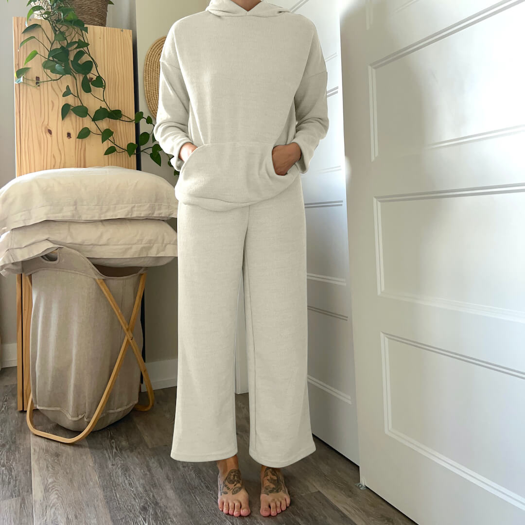 Sofia Luxe Loungewear Set voor Dames - Comfort en Stijl